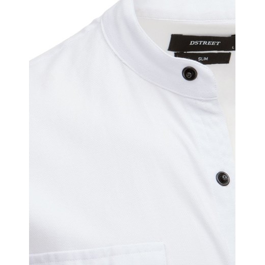 Koszula męska z długim rękawem biała (dx1749) Dstreet  M  promocyjna cena 
