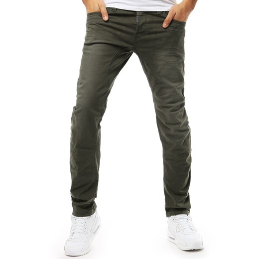 Spodnie męskie jeansowe szare (ux1940)  Dstreet 31 wyprzedaż  