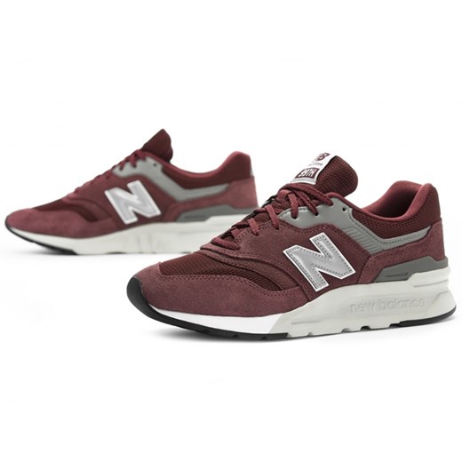 Buty sportowe męskie New Balance zamszowe 