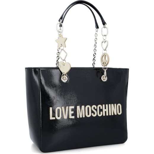 Love Moschino shopper bag w stylu młodzieżowym na ramię 