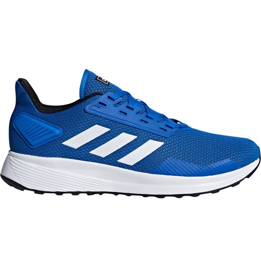 Buty sportowe męskie niebieskie Adidas duramo wiosenne sznurowane 