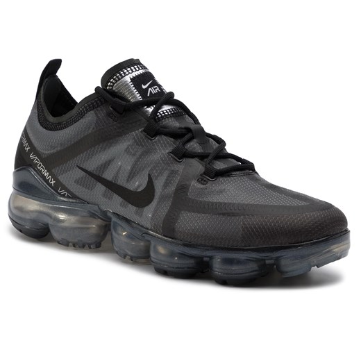 Buty sportowe męskie Nike vapormax sznurowane czarne 