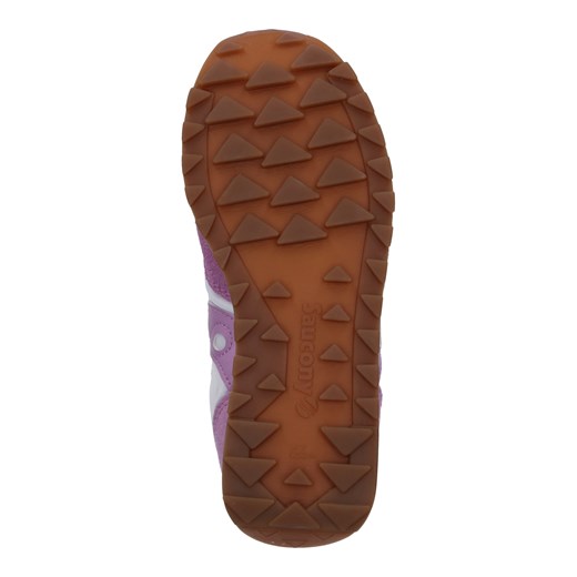 Buty sportowe damskie wielokolorowe Saucony dla biegaczy ze skóry wiązane płaskie młodzieżowe 