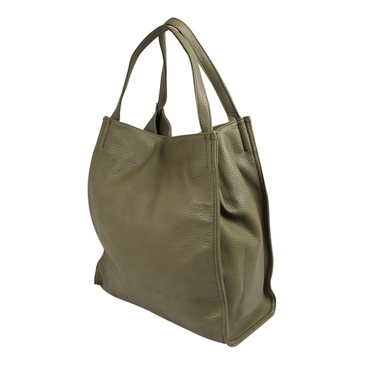 Shopper bag Mae & Ivy elegancka duża bez dodatków na ramię matowa 