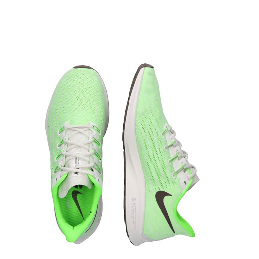 Buty sportowe męskie Nike zoom zielone na wiosnę sznurowane 