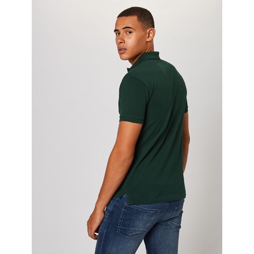 T-shirt męski Polo Ralph Lauren zielony z krótkim rękawem 