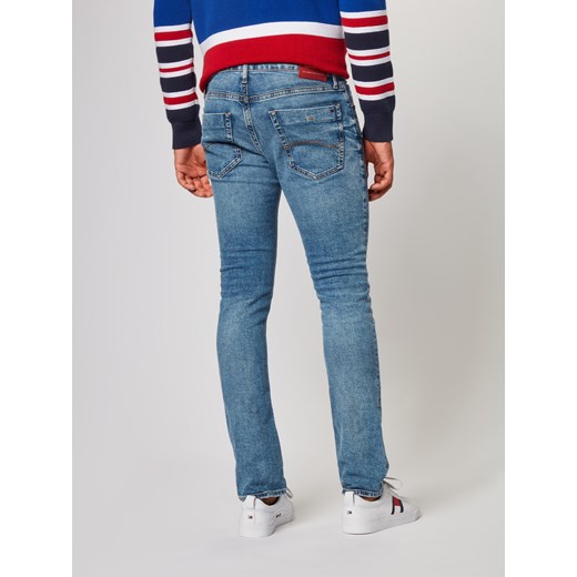 Tommy Jeans jeansy męskie bez wzorów 
