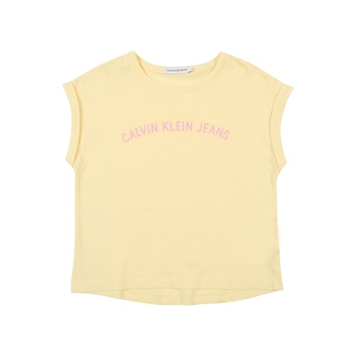 Bluzka dziewczęca Calvin Klein z bawełny 