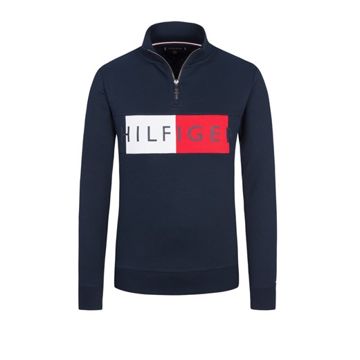 Tommy Hilfiger, Bluza z rozpinanym golfem Granatowy