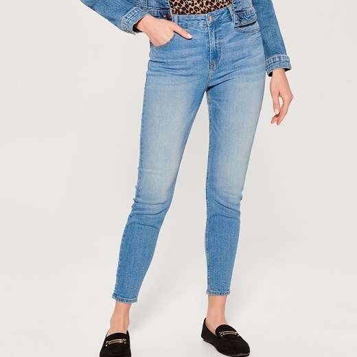 Mohito jeansy damskie bez wzorów 