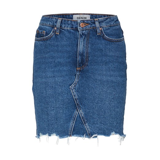 Spódnica New Look na wiosnę jeansowa mini 
