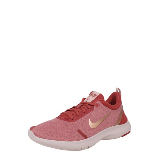 Nike buty sportowe damskie flex czerwone sznurowane 