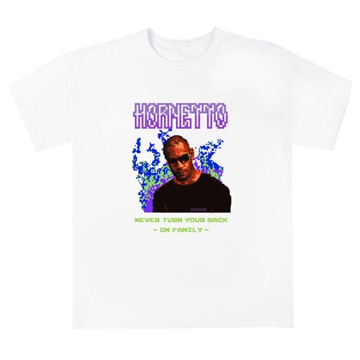 Koszulka Hermetic Square Hornetto Boxy T-Shirt White (HORNETTO_TEE_WHT)  Hermetic Square S StreetSupply