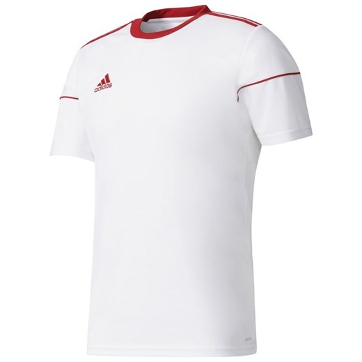 Koszulka sportowa biała Adidas z jerseyu 