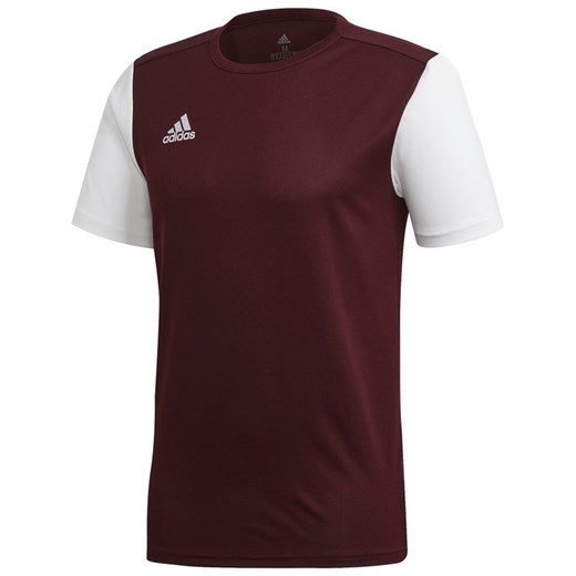 Koszulka sportowa Adidas z poliestru bez wzorów 