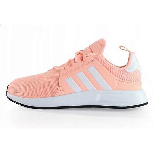 Buty sportowe damskie Adidas x_plr różowe wiązane bez wzorów 