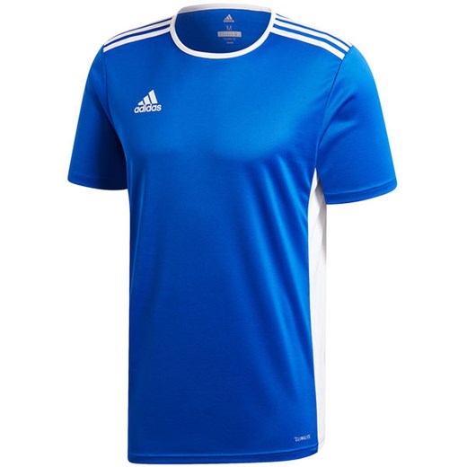 T-shirt chłopięce Adidas niebieski z krótkim rękawem 