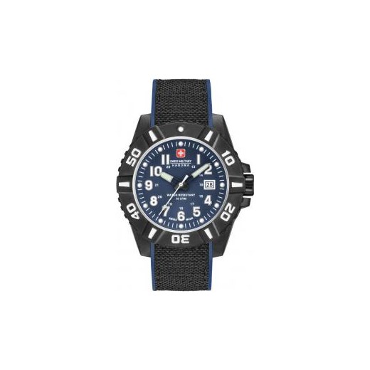Czarny zegarek Swiss Military Hanowa 