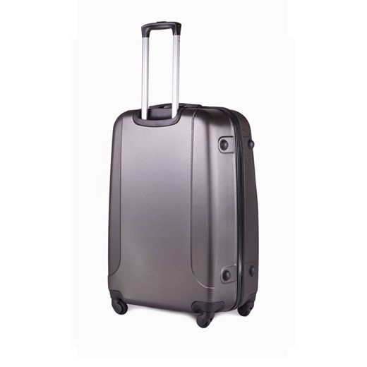Kabinowa walizka podróżna na kółkach (bagaż podręczny) SOLIER STL310 S ABS ciemnoszara  Solier uniwersalny Skorzana.com