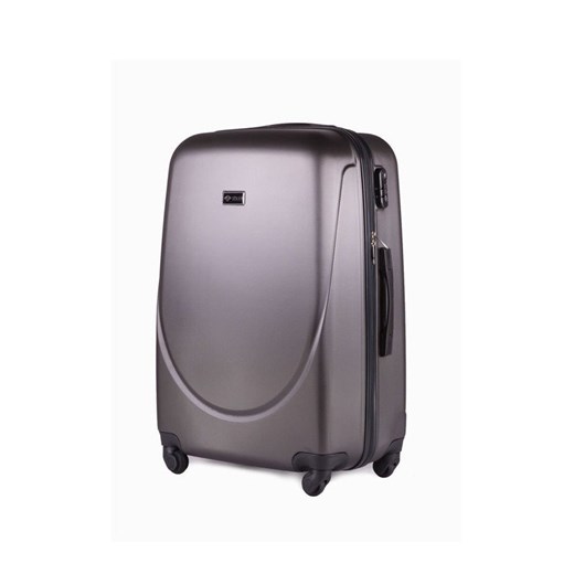 Kabinowa walizka podróżna na kółkach (bagaż podręczny) SOLIER STL310 S ABS ciemnoszara Solier  uniwersalny Skorzana.com
