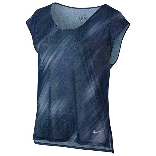 Bluzka sportowa Nike w nadruki z tkaniny 