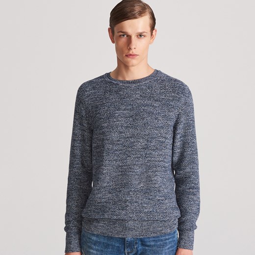 Sweter męski Reserved bez wzorów 