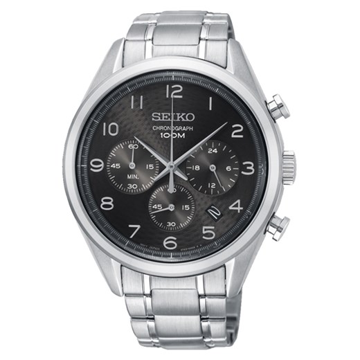 Zegarek srebrny Seiko 