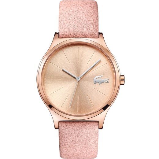 Różowy zegarek Lacoste 