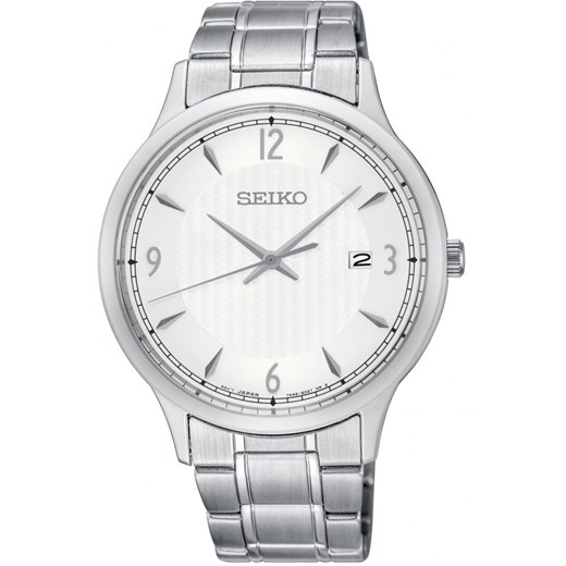 Srebrny zegarek Seiko 