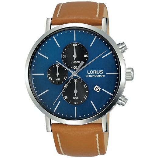 Brązowy zegarek Lorus analogowy 
