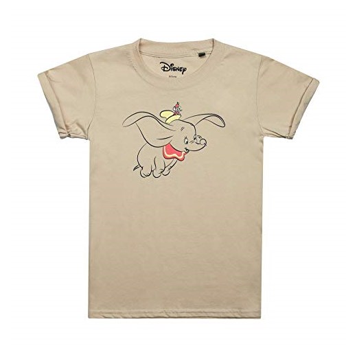 Disney dziewczęcy Dumbo Fly T-Shirt -  t-shirt