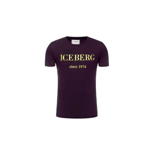T-shirt męski Iceberg z krótkim rękawem 