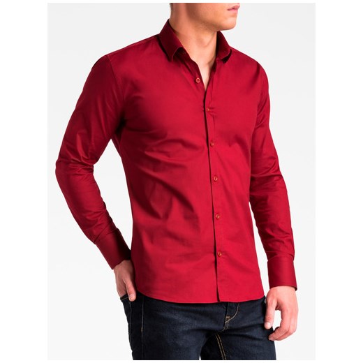 Koszula męska czerwona Ombre 