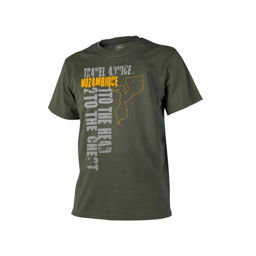 Koszulka T-shirt Helikon "Travel Advice: Mozambique" Olive Green (TS-TAM-CO-02) H