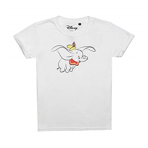 Disney dziewczęcy Dumbo Fly T-Shirt -  t-shirt