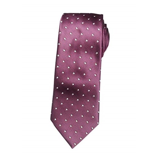 Ekstra długa męskie krawat z mikrofibry tkaniny żakardowe krawat XL 63", kolor: burgundowy