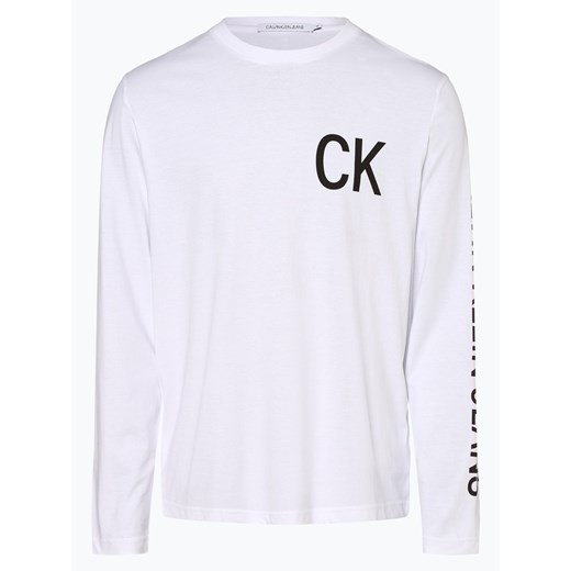 T-shirt męski Calvin Klein z napisem 
