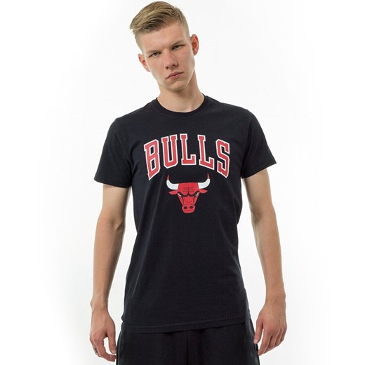 Koszulka męska New Era t-shirt Team Logo Chicago Bulls black