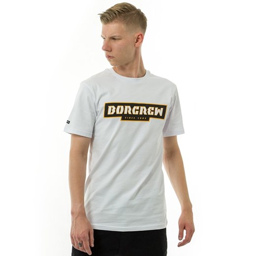 Koszulka męska BOR t-shirt Harley BL white Bor  S matshop.pl