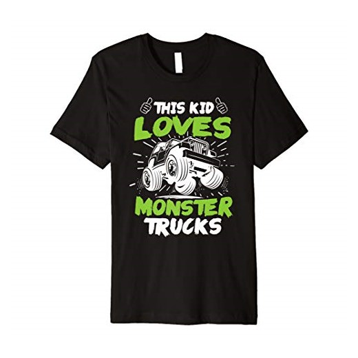 Monster Truck koszulka dla chłopców i dziewczynek