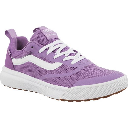 Buty sportowe damskie Vans sneakersy w stylu młodzieżowym sznurowane fioletowe 