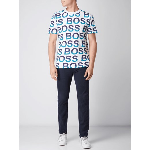T-shirt z wzorem z logo Boss Casual  M Peek&Cloppenburg 