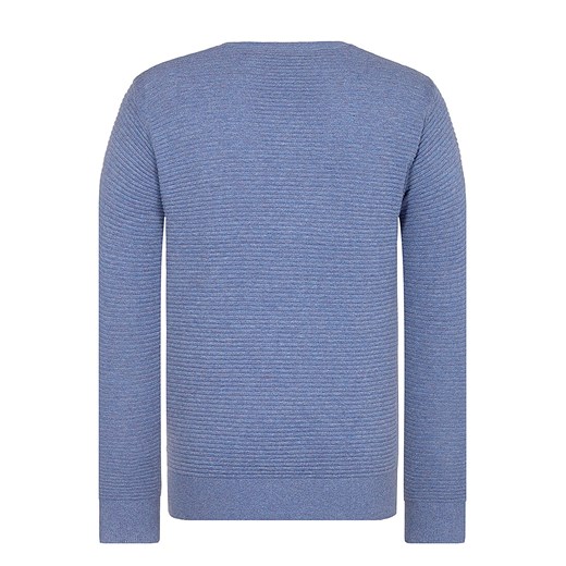 Sweter męski Naketano niebieski bawełniany 