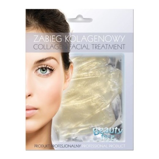 Beauty Face Collagen Facial Treatment rozświetlający zabieg kolagenowy z diamentami i złotem Beauty Face   Horex.pl