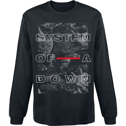 System Of A Down - Eye Collage - Longsleeve - Mężczyźni - czarny  System Of A Down M EMP