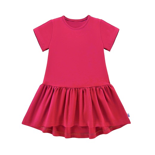 Czerwona odzież dla niemowląt Tuszyte dziewczęca z bawełny 