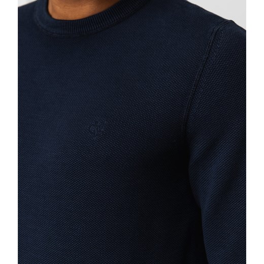 Niebieski sweter męski Marc O'Polo jesienny 