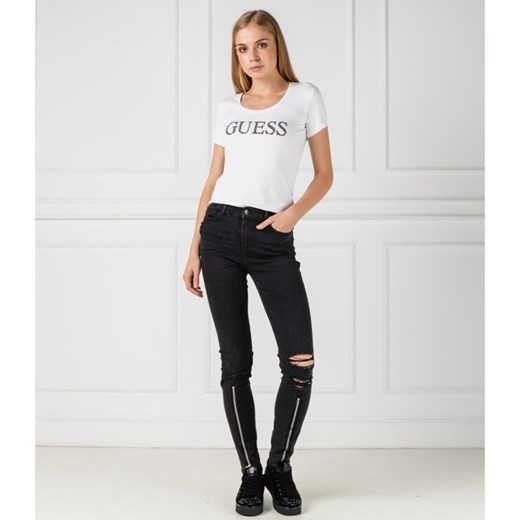 Bluzka damska Guess Jeans jesienna 