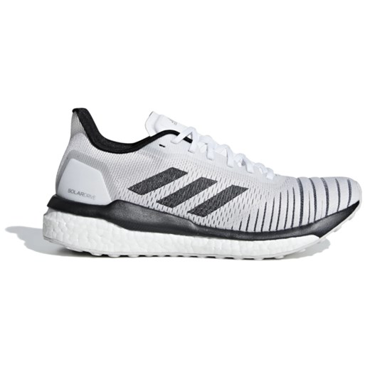 Buty sportowe damskie Adidas do biegania wiosenne białe bez wzorów 