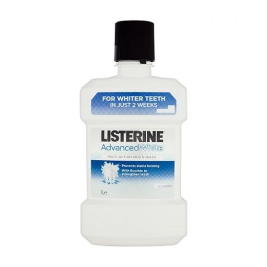 Listerine Advanced White płyn do płukania jamy ustnej 1000ml  Listerine  Horex.pl